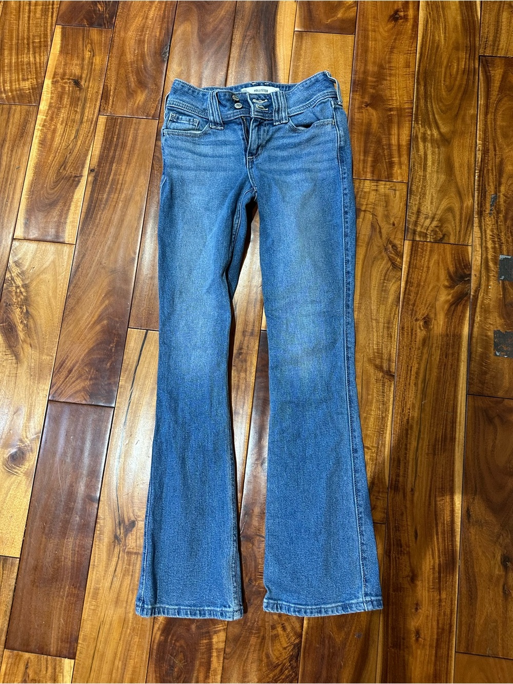 Hollister Medium Blue Flare Jeans